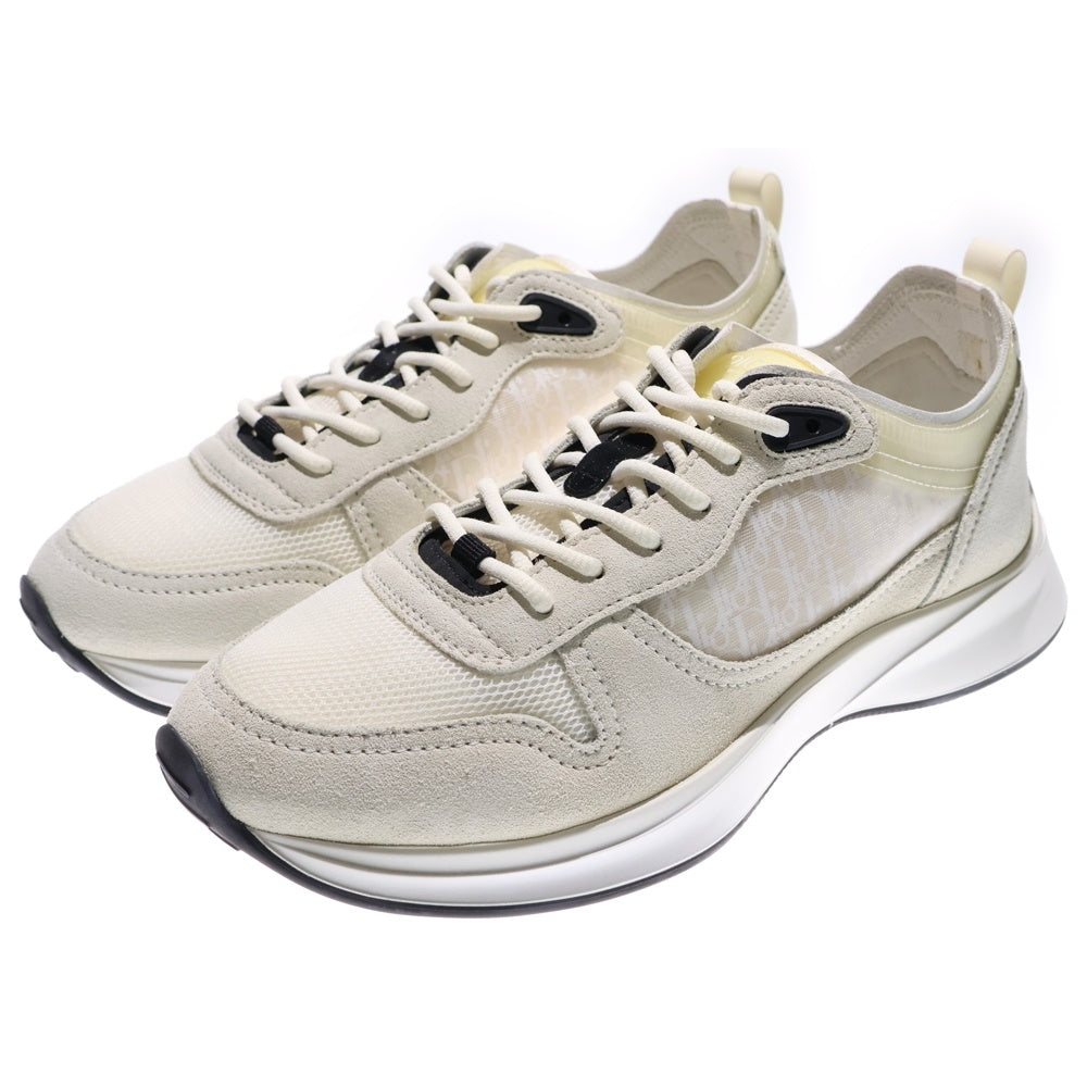 DIOR(ディオール) オブリーク スウェードレザー メッシュ ローカット