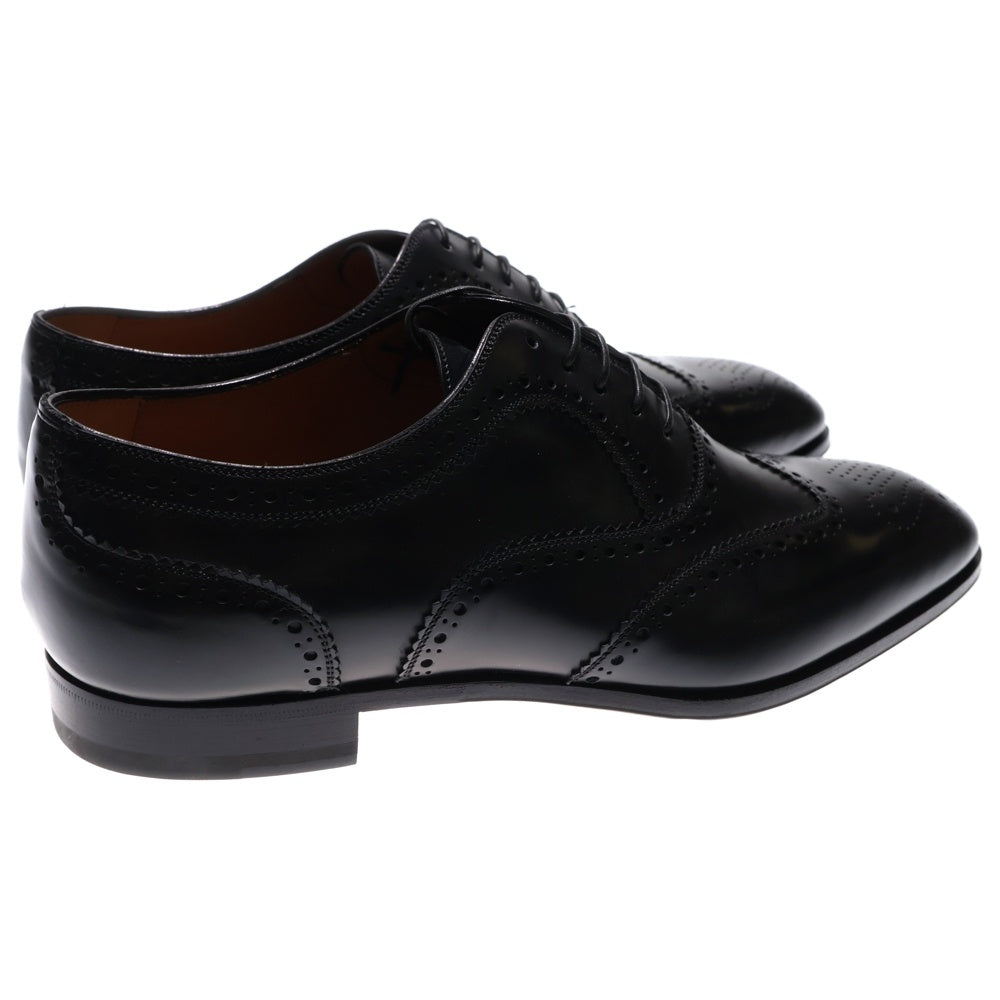 CHRISTIAN LOUBOUTIN(クリスチャンルブタン) メダリオン ウイングチップ レザー ビジネスシューズ ブラック