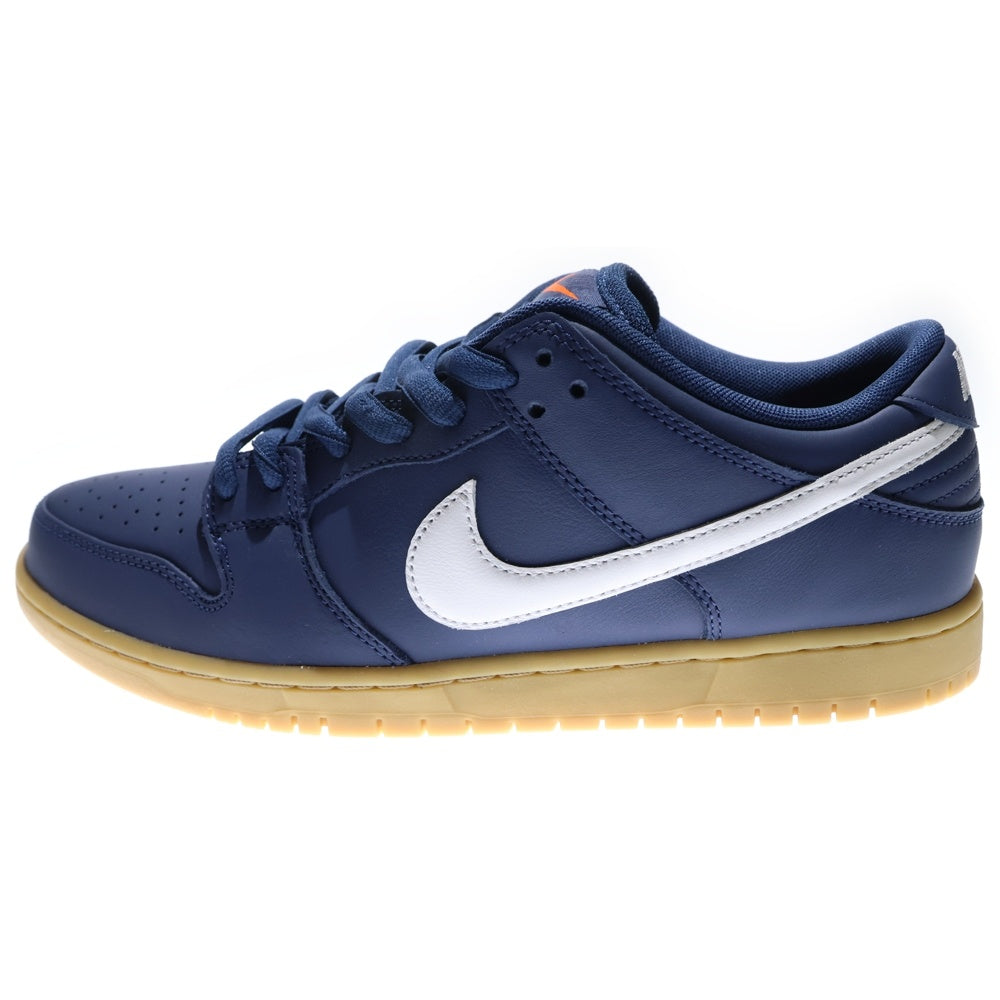 NIKE SB(ナイキエスビー) DUNK LOW PRO NAVY/GUM LIGHT BROWN ダンク プロ ネイビーガム ライトブラウン ローカットスニーカー ネイビー US10.5/28.5cm FJ1674-400