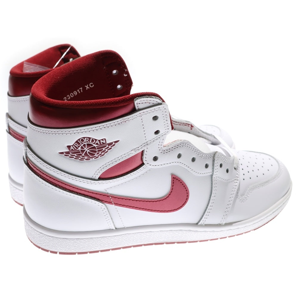 NIKE(ナイキ) AIR JORDAN 1 HIGH 85 METALLIC BURGUNDY エアジョーダン1 85 ハイカットスニーカー メタリックバーガンディ US10.5/28.5cm BQ4422-161