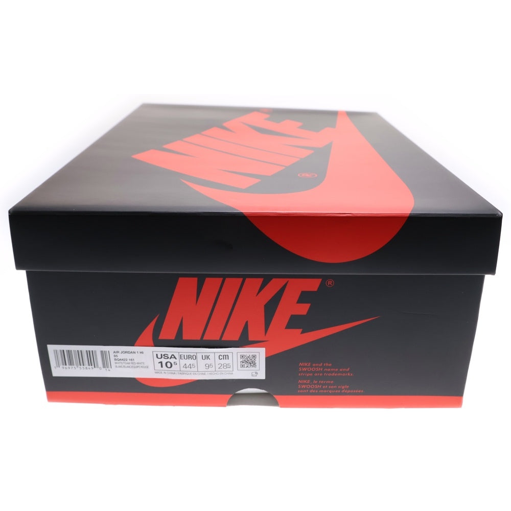 NIKE(ナイキ) AIR JORDAN 1 HIGH 85 METALLIC BURGUNDY エアジョーダン1 85 ハイカットスニーカー メタリックバーガンディ US10.5/28.5cm BQ4422-161
