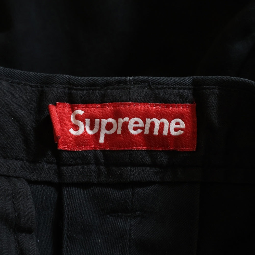 SUPREME(シュプリーム) 19SS Arc Logo Chino Pant アーチロゴ チノパンツ ブラック