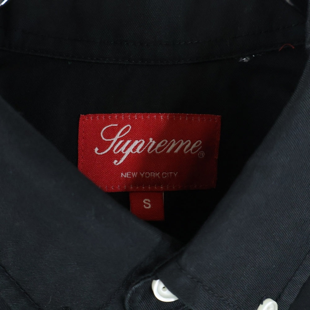 SUPREME(シュプリーム) Small Box Shirt スモール ボックスロゴ ボタンダウン 長袖 シャツ ブラック