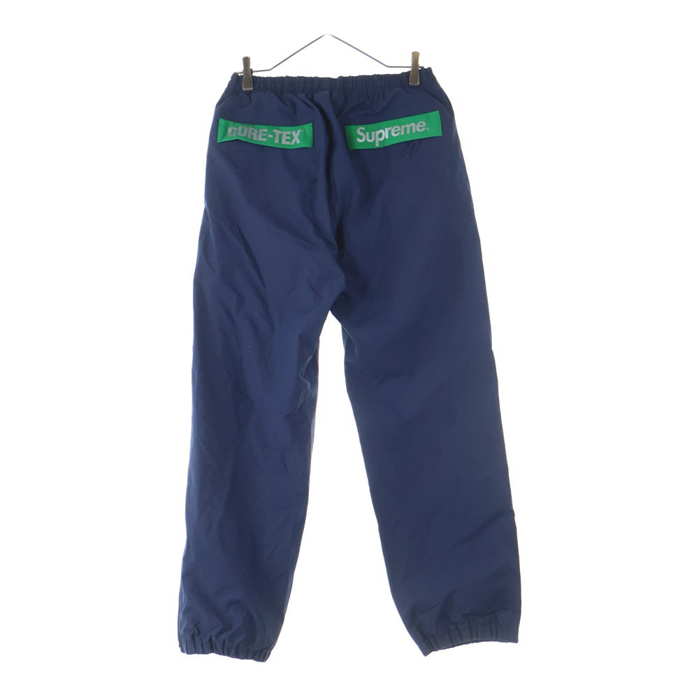 SUPREME(シュプリーム) 18AW GORE-TEX Pant ゴアテックス ジップポケット ナイロンパンツ ネイビー