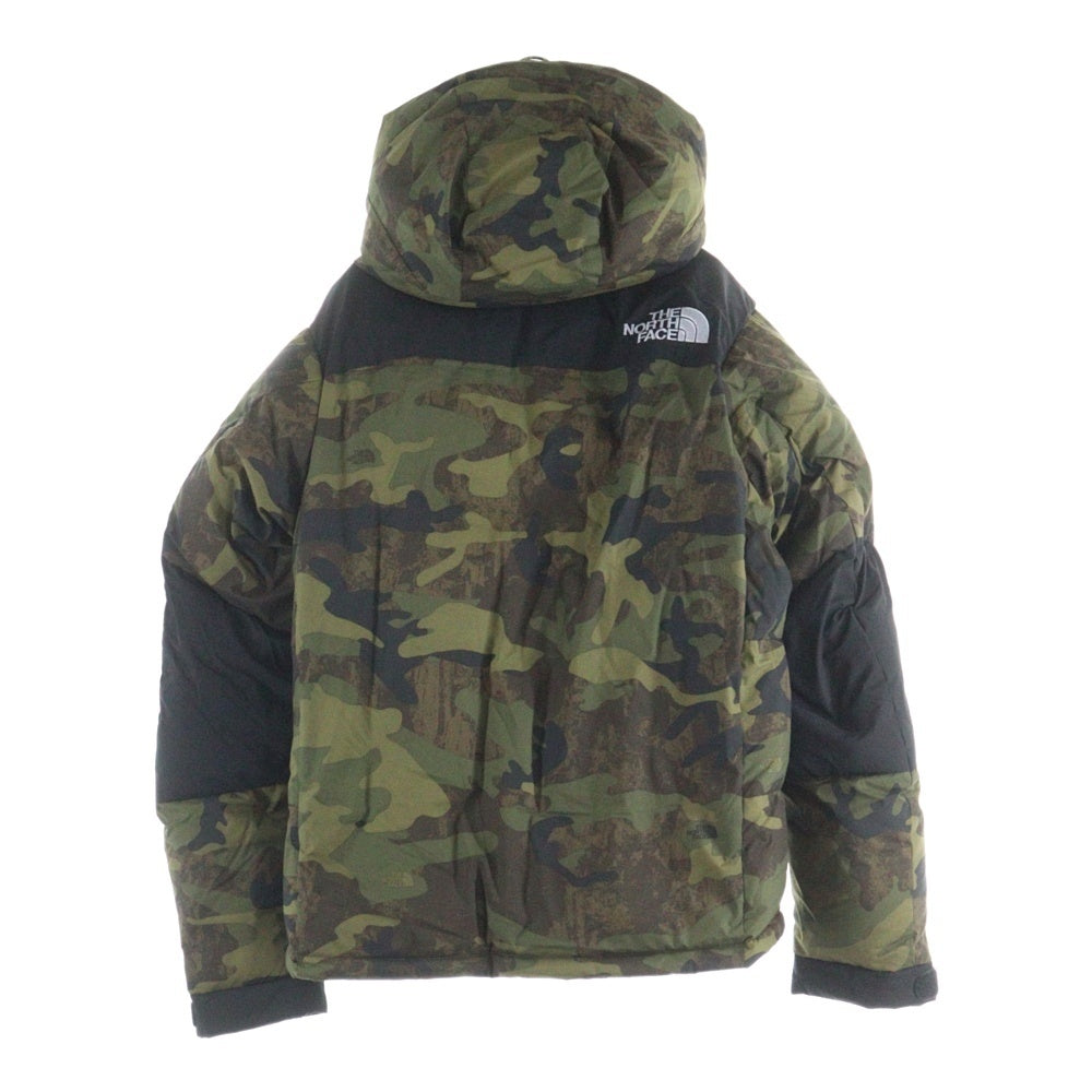 THE NORTH FACE(ザノースフェイス) NOVELTY BALTRO LIGHT JACKET ノベルティ バルトロ ライト カモ柄 ジップアップ ナイロン ダウン ジャケット カーキ ND92241