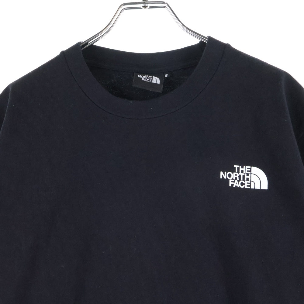 THE NORTH FACE(ザノースフェイス) 20SS TESTED PROVEN TEE フロントロゴ クルーネック半袖Tシャツ アットソー ブラック NT82030