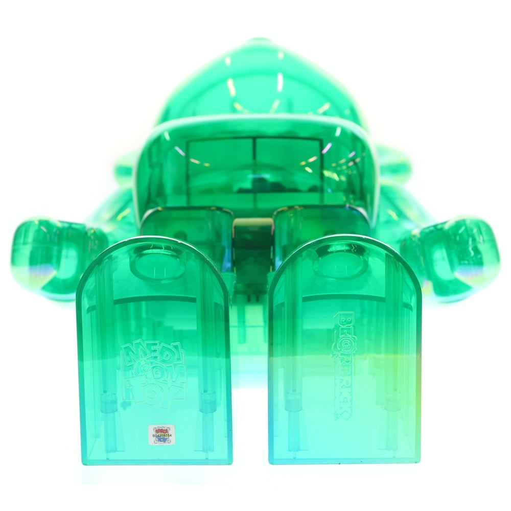 MEDICOM TOY(メディコムトイ) BE@RBRICK X-girl CLEAR GREEN Ver. 1000% ベアブリック エックスガール フィギュア 人形 クリアグリーン