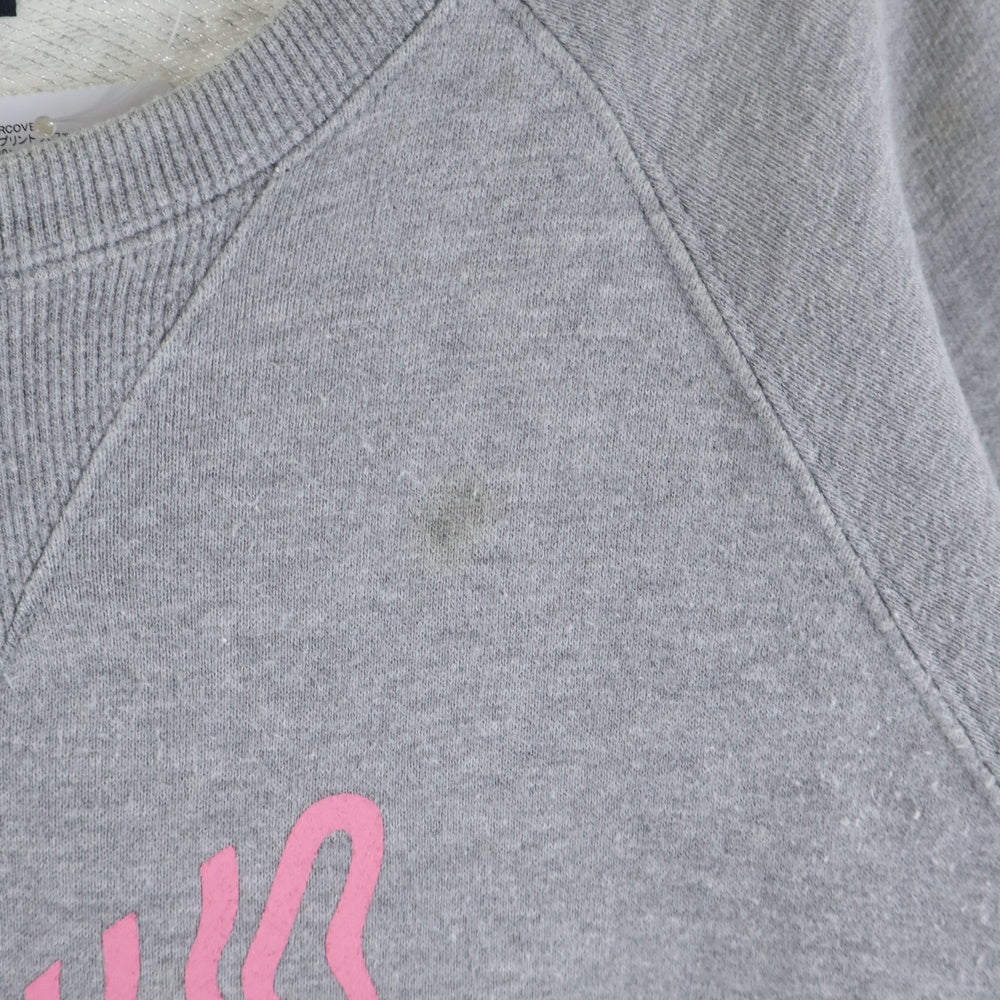 John UNDERCOVER(ジョン アンダーカバー) グラフィックプリント スウェット半袖Tシャツ グレー JUS9801