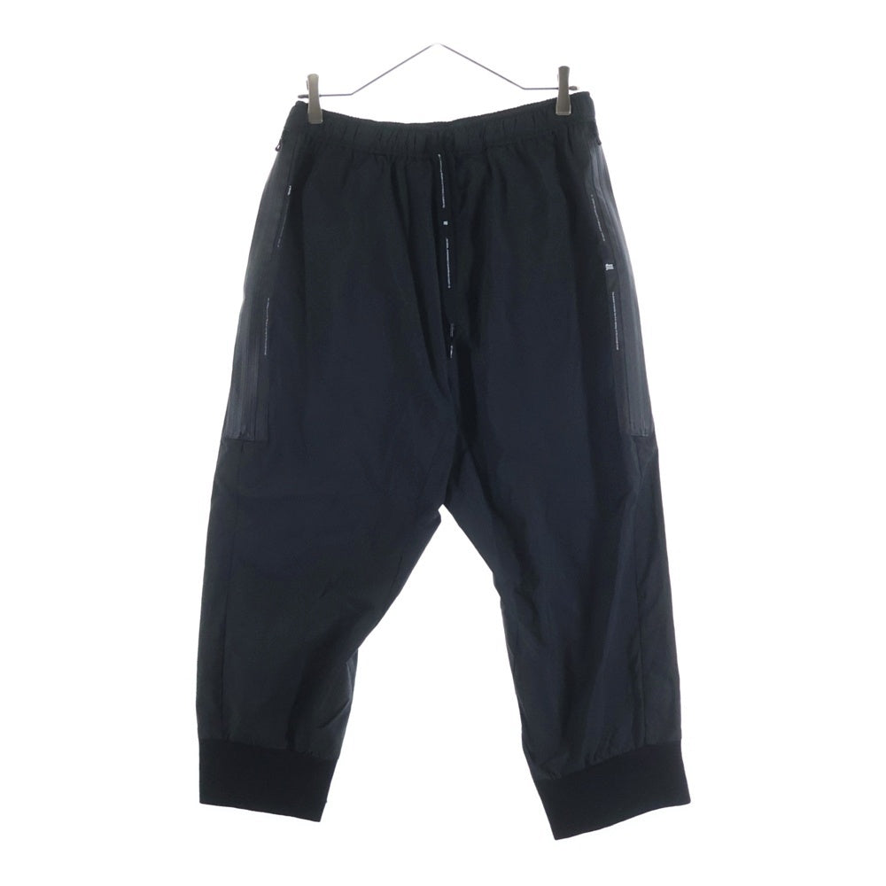 NILS(ニルズ) 19AW PE/NY TAFFETA ドローコード ナイロンパンツ ブラック 680PAM10