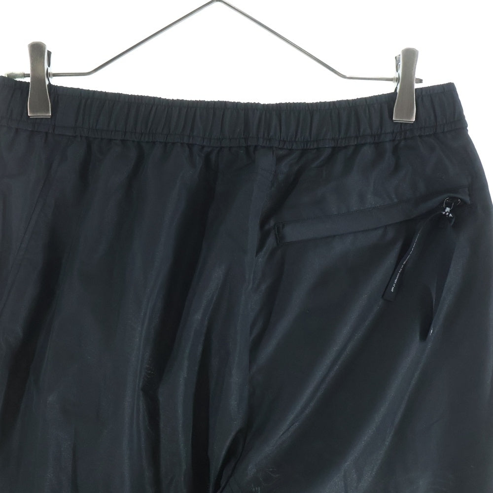 NILoS(ニルズ) 19AW タックド ナイロントラックパンツ チャコールグレー 680PAM9