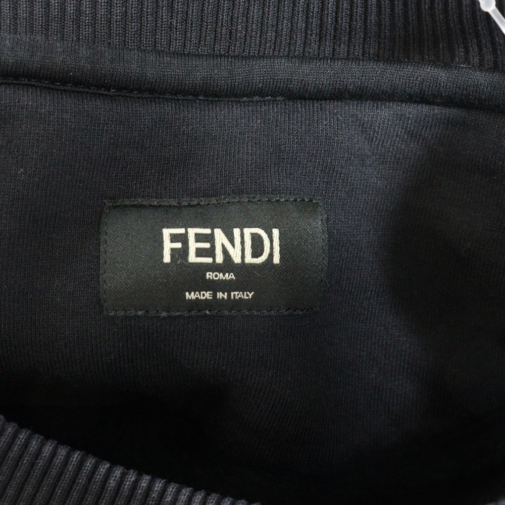 FENDI(フェンディ) モンスター刺繍 クルーネック スウェットトレーナー