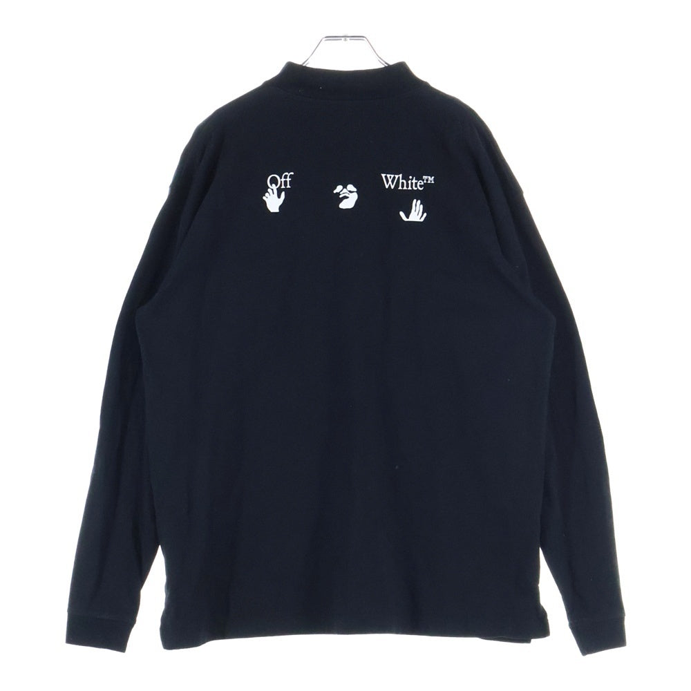 OFF-WHITE(オフホワイト) 20AW ロゴプリント ロングスリーブ長袖T