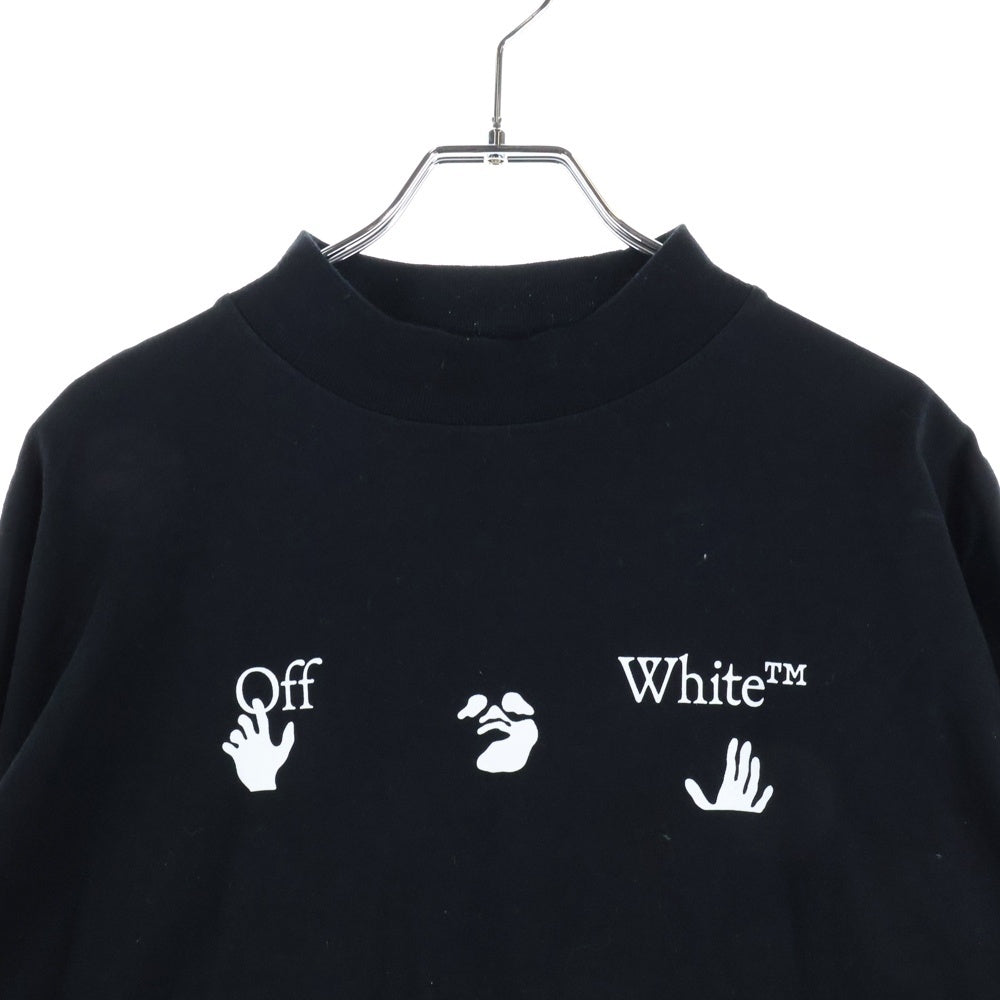 OFF-WHITE(オフホワイト) 20AW ロゴプリント ロングスリーブ長袖T
