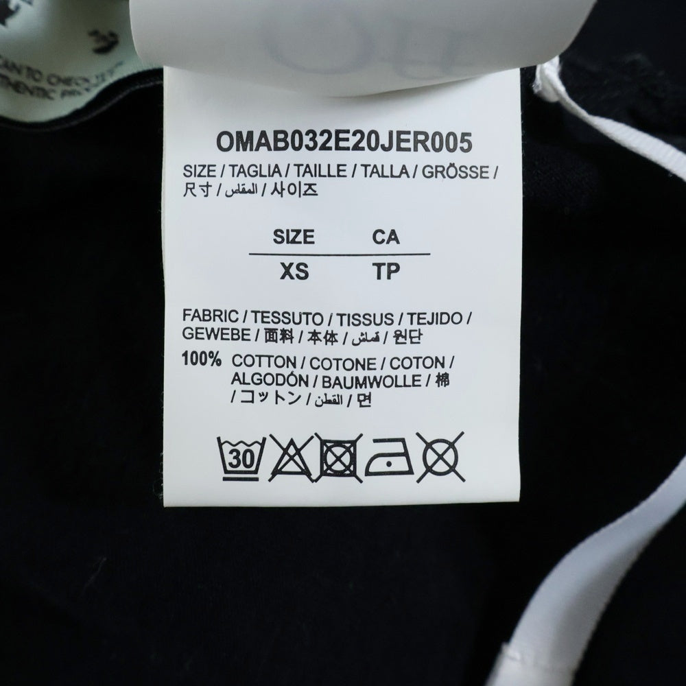 OFF-WHITE(オフホワイト) 20AW ロゴプリント ロングスリーブ長袖T