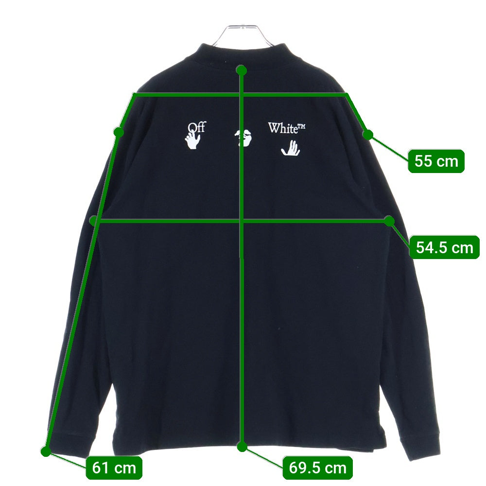 OFF-WHITE(オフホワイト) 20AW ロゴプリント ロングスリーブ長袖T