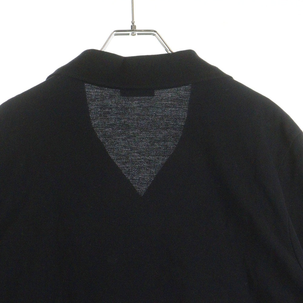 MONCLER(モンクレール) 20SS ロゴ刺繍 半袖ポロシャツ ブラック F209U8A70010 84556