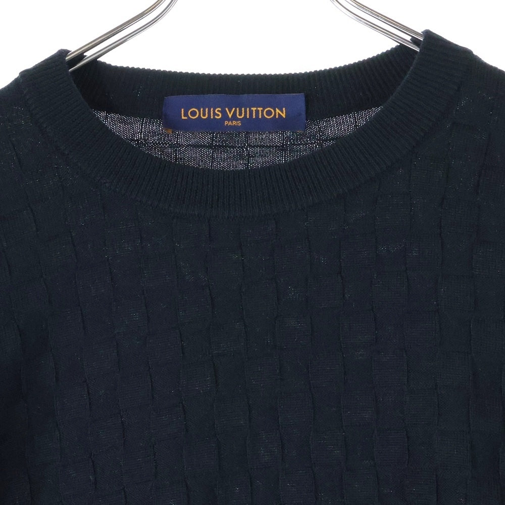 LOUIS VUITTON(ルイヴィトン) 21SS ダミエ クルーネックニット