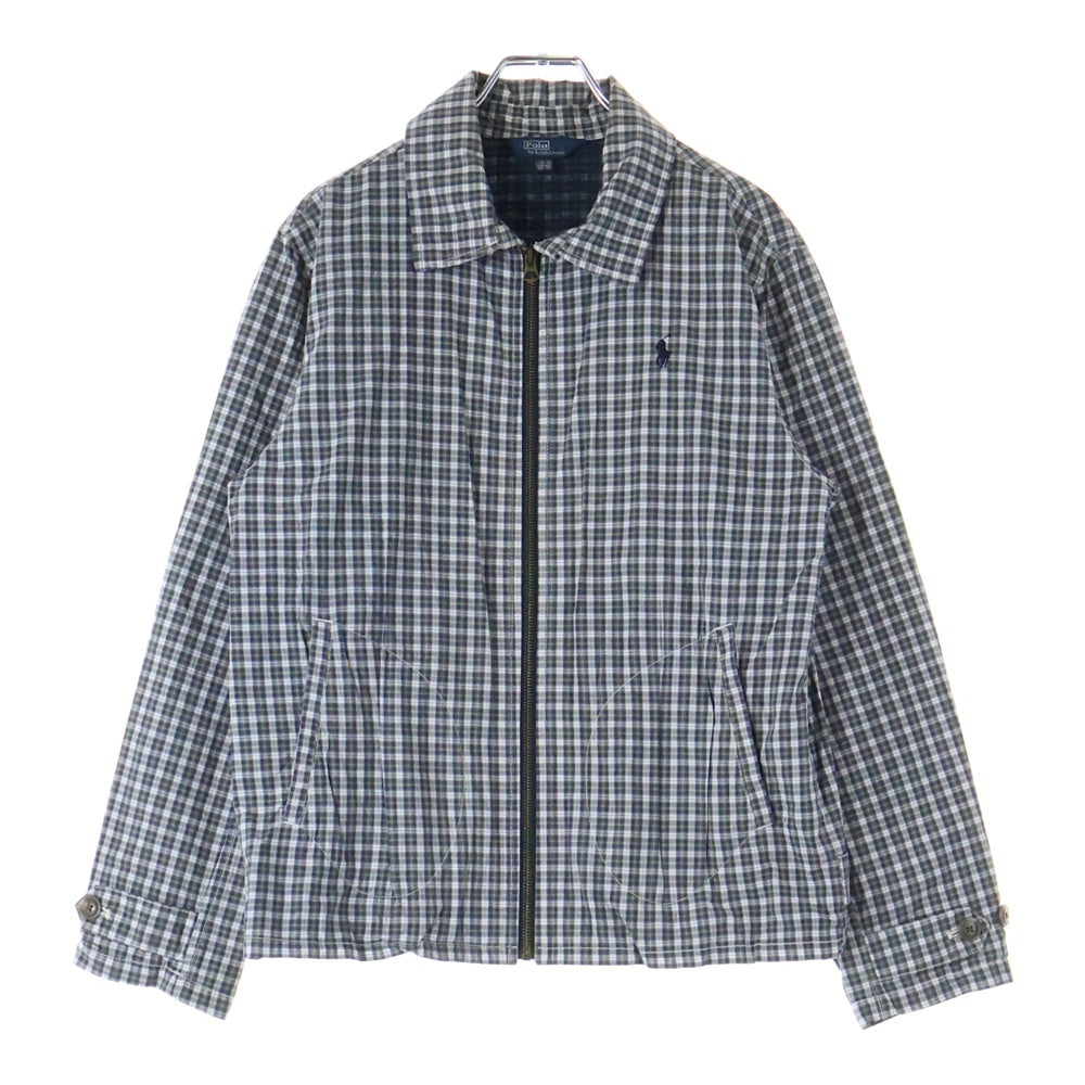 POLO RALPH LAUREN(ポロラルフローレン) ポニー刺繍 チェック ジップ