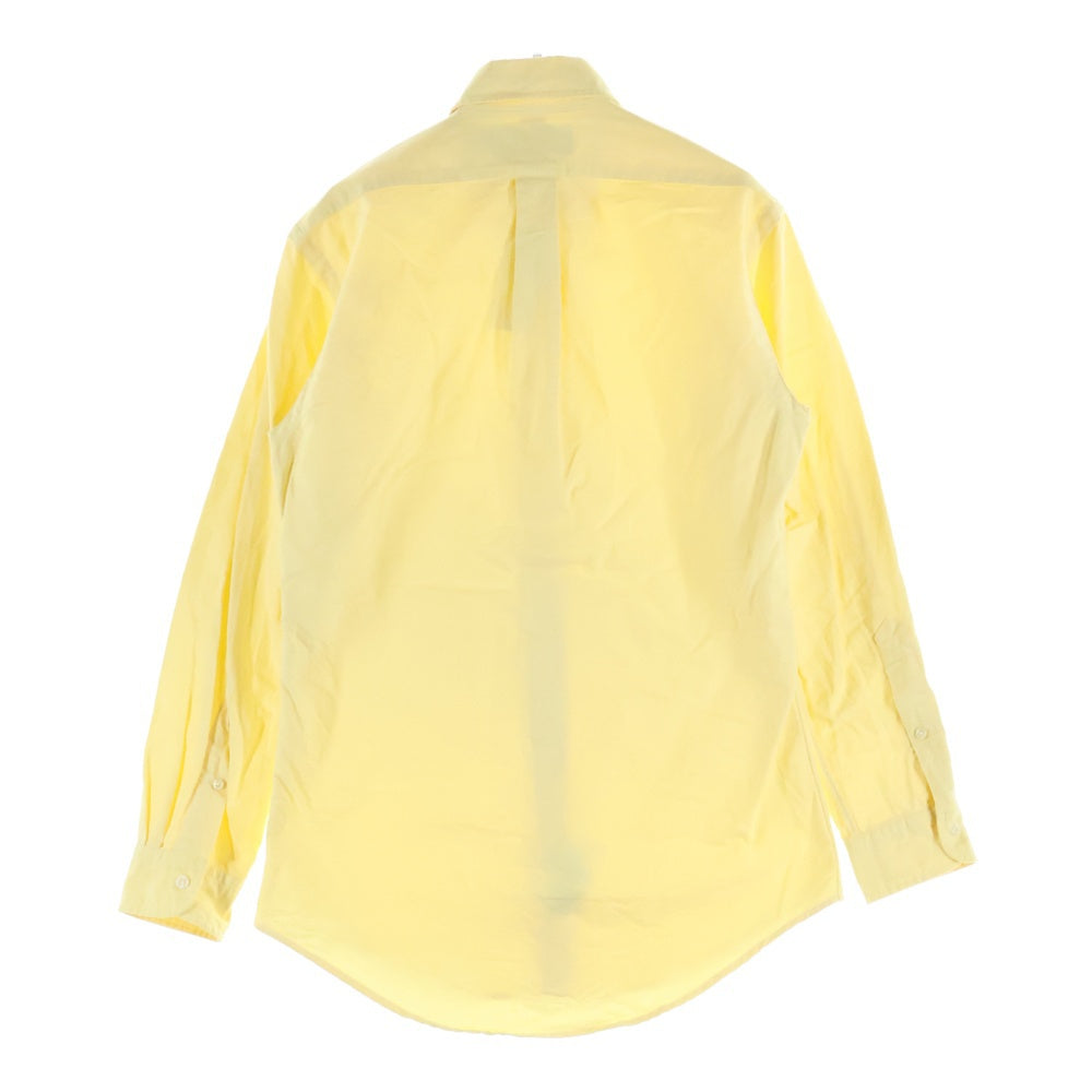 POLO RALPH LAUREN(ポロラルフローレン) ポニー刺繍 ボタンダウン コットン 長袖シャツ イエロー