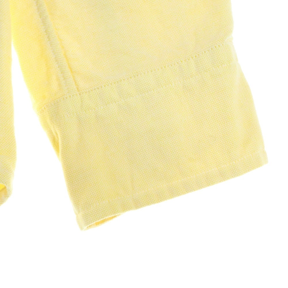 POLO RALPH LAUREN(ポロラルフローレン) ポニー刺繍 ボタンダウン コットン 長袖シャツ イエロー