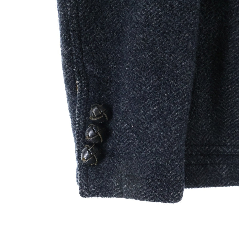 POLO RALPH LAUREN(ポロラルフローレン) クルミボタン 3B ウール テーラードジャケット グレー KK-RL-HA3518