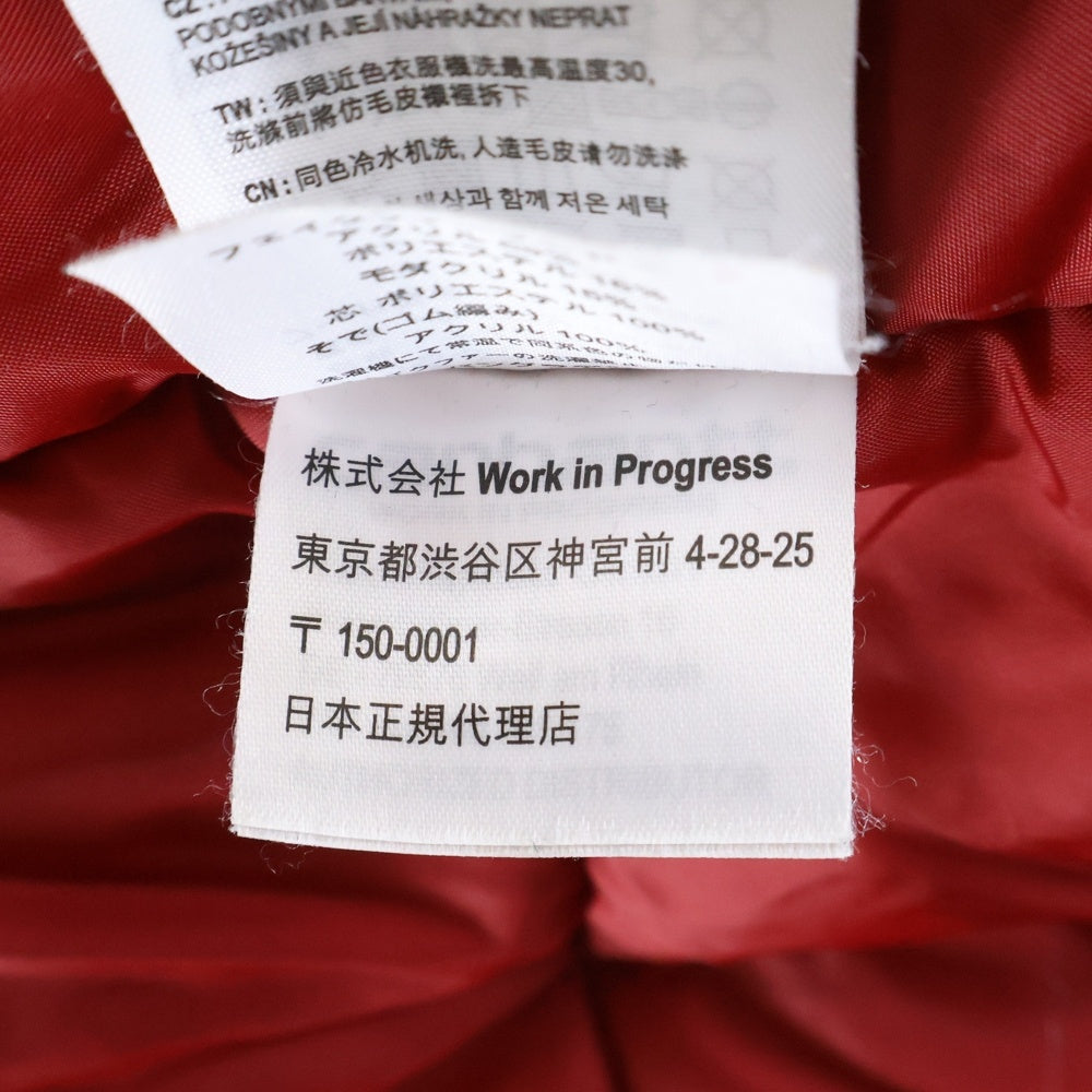 Carhartt WIP(カーハート ダブリューアイピー) ANCHORAGE PARKA アンカレッジパーカー マウンテンパーカー レッド 340.17PO00351.0217