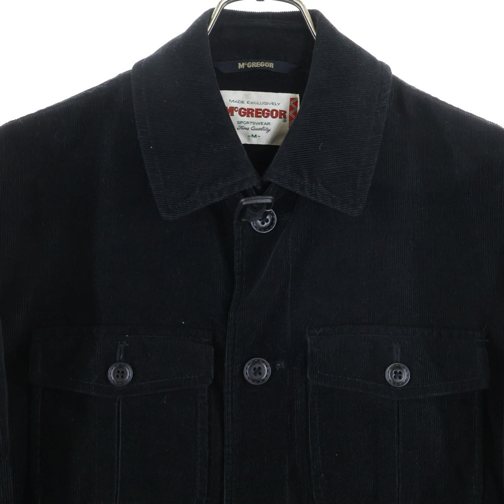 McGREGOR(マクレガー) 90s VINTAGE Corduroy Coverall ヴィンテージ コーデュロイ カバーオール ブラック