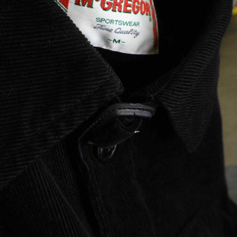 McGREGOR(マクレガー) 90s VINTAGE Corduroy Coverall ヴィンテージ コーデュロイ カバーオール ブラック