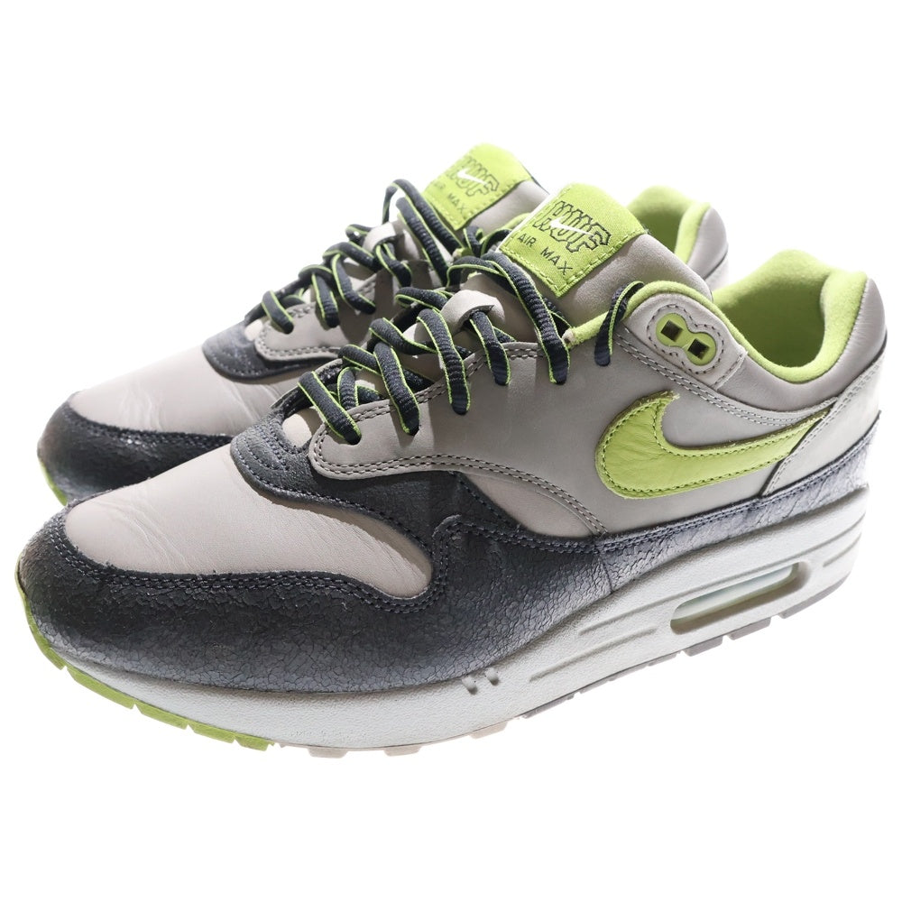 NIKE(ナイキ) ×HUF AIR MAX 1 SP ハフ エアマックス 1 ローカットスニーカー グレー/グリーン US10.5/28.5cm HF3713-002