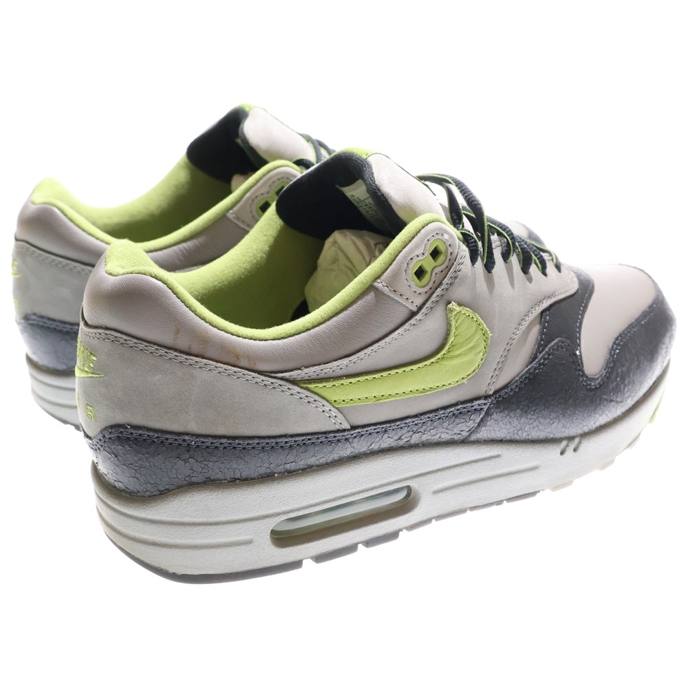 NIKE(ナイキ) ×HUF AIR MAX 1 SP ハフ エアマックス 1 ローカットスニーカー グレー/グリーン US10.5/28.5cm HF3713-002