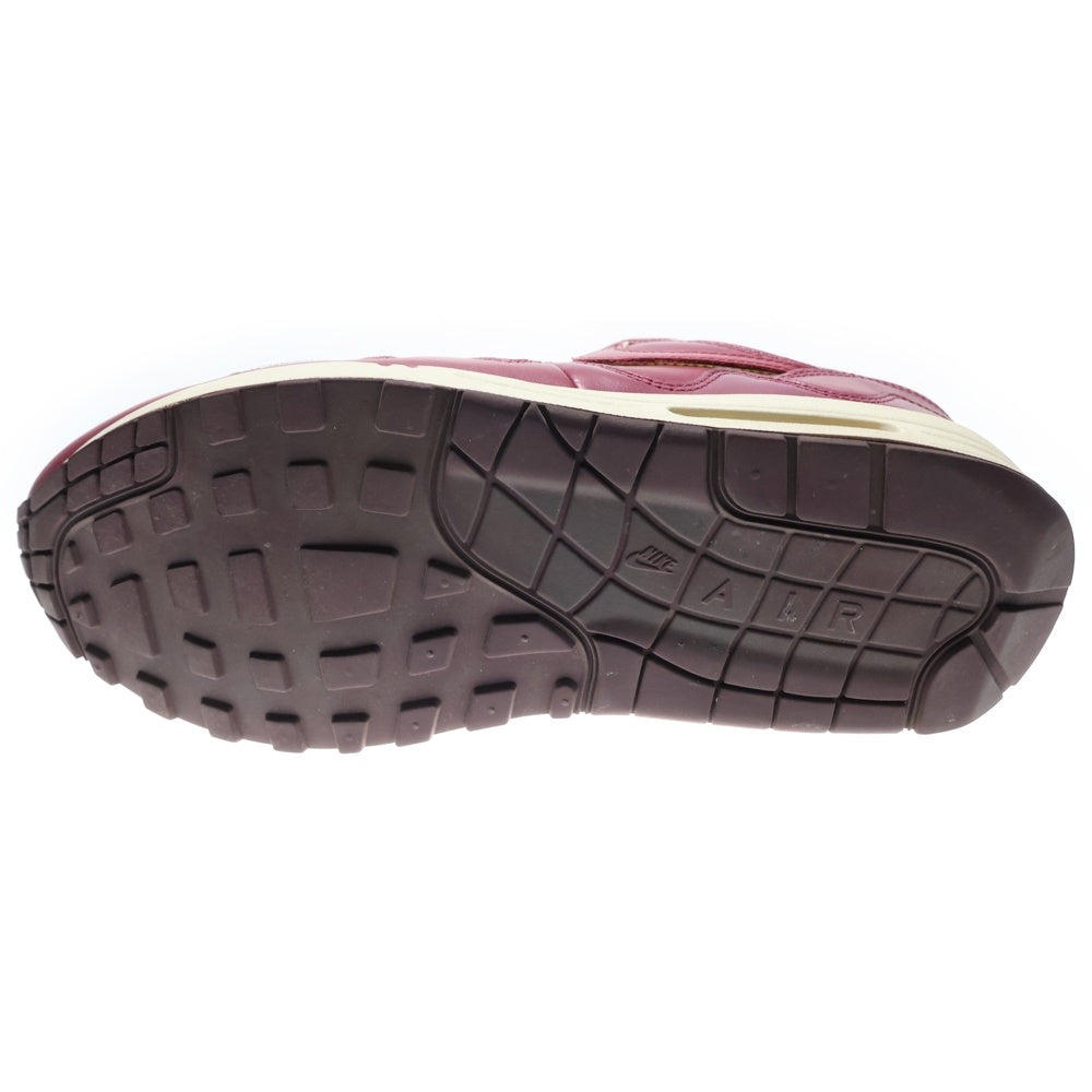 NIKE(ナイキ) ×PATTA AIR MAX 1 NIGHT MAROON パタ エアマックス1 ナイトマルーン ローカットスニーカー パープル US11/29cm DO9549-001