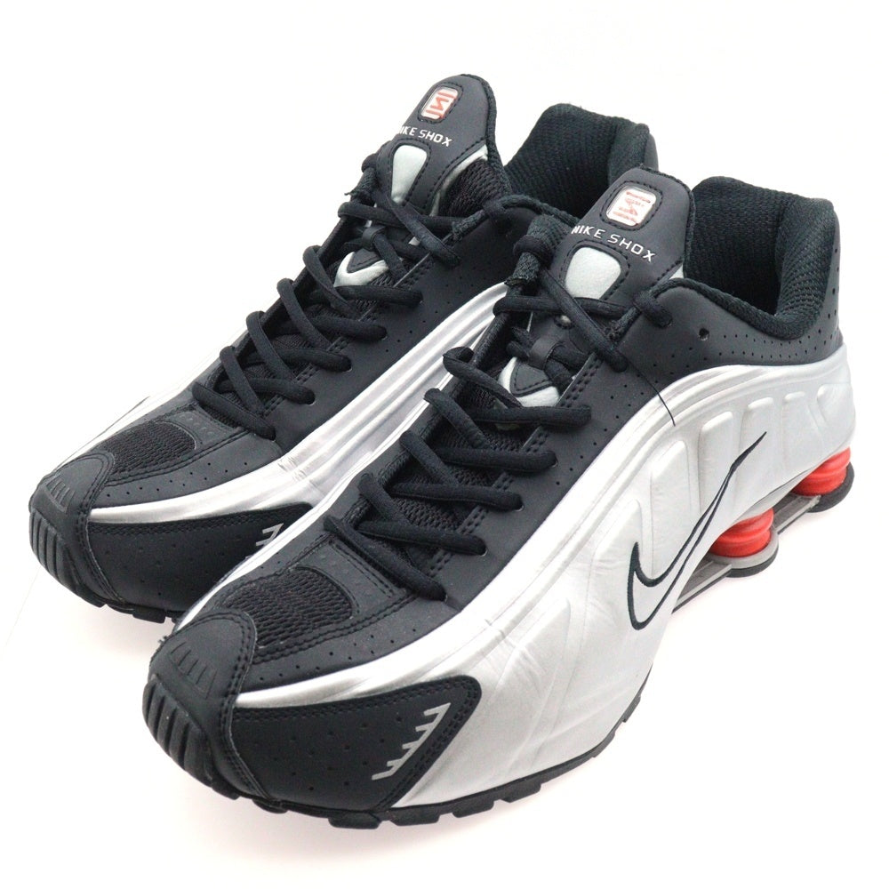 NIKE(ナイキ) SHOX R4 ショックス ローカットスニーカー シルバー/ブラック US11/29cm HQ1988-002