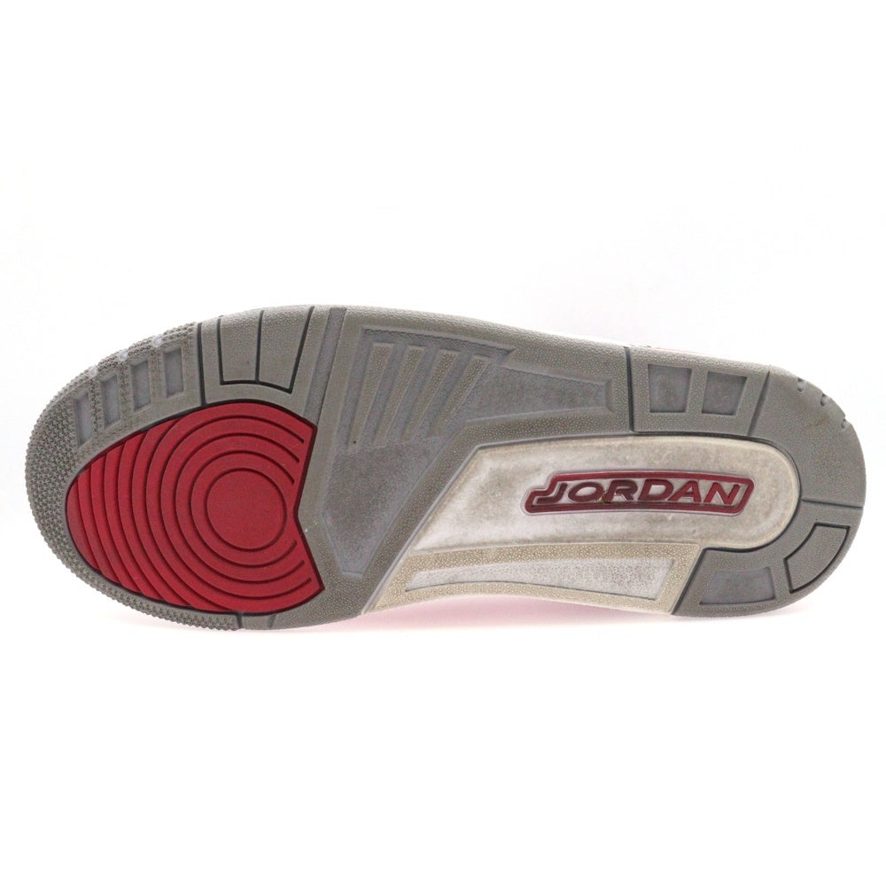 NIKE(ナイキ) AIR JORDAN3 CARDINAL RED エアジョーダン3 カーディナルレッド ハイカットスニーカー ホワイト/レッド US11.5/29.5cm CT8532-126