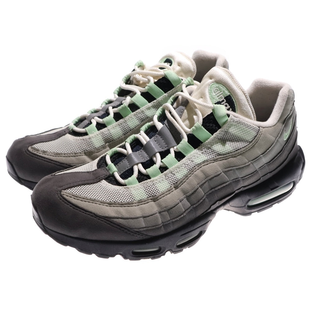 NIKE(ナイキ) AIR MAX 95 FRESH MINT エアマックス95 フレッシュミント ローカットスニーカー グレー/ライトグリーン US10/28cm CD7495-101