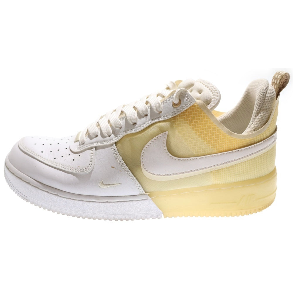 NIKE(ナイキ) AIR FORCE 1 1REACT エアフォース1 リアクト ローカットスニーカー ホワイト US10.5/28.5cm DH7615-100