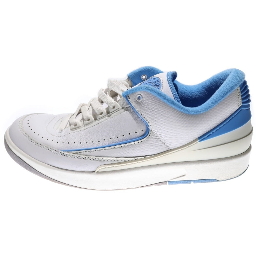 NIKE(ナイキ) AIR JORDAN 2 RETRO LOW UNIVERSITY BLUE エアジョーダン2 レトロ ロー ユニバーシティブルー ローカットスニーカー ブルー/ホワイト US11/29cm DV9956-104