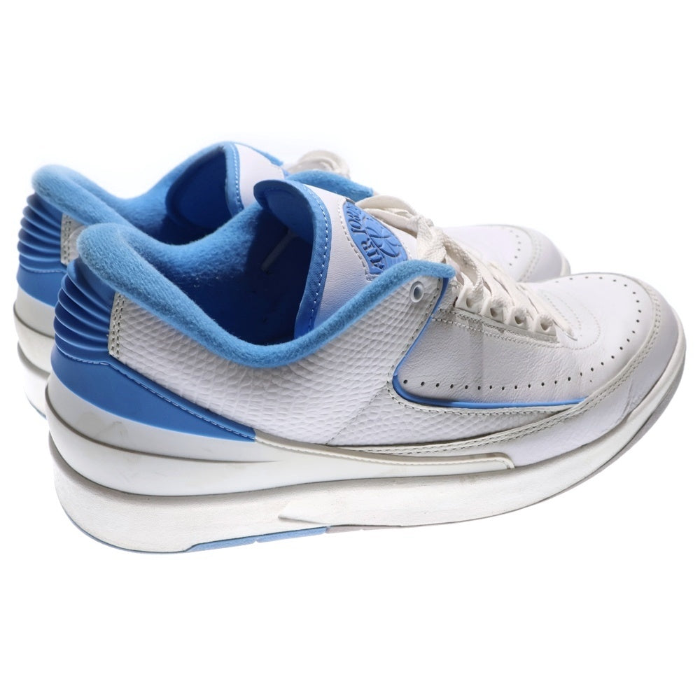 NIKE(ナイキ) AIR JORDAN 2 RETRO LOW UNIVERSITY BLUE エアジョーダン2 レトロ ロー ユニバーシティブルー ローカットスニーカー ブルー/ホワイト US11/29cm DV9956-104