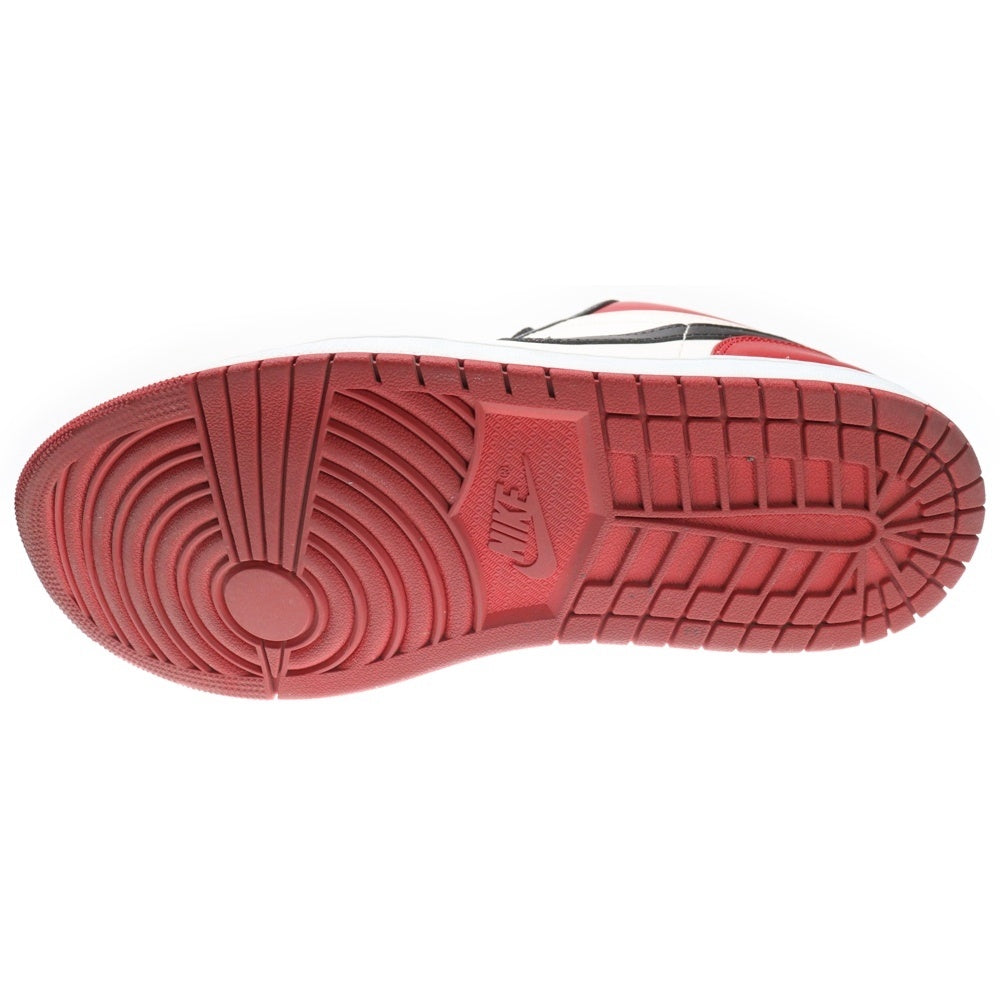 NIKE(ナイキ) AIR JORDAN 1 LOW BRED TOE エアジョーダン1 ブレッドトゥ ローカットスニーカー レッド/ブラック US11/29cm 553558-612