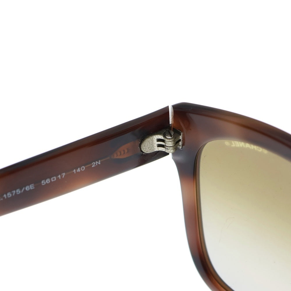 CHANEL(シャネル) ココマーク ウェリントン カラーレンズ サングラス アイウェア メガネ 眼鏡 ブラウン 5380-A