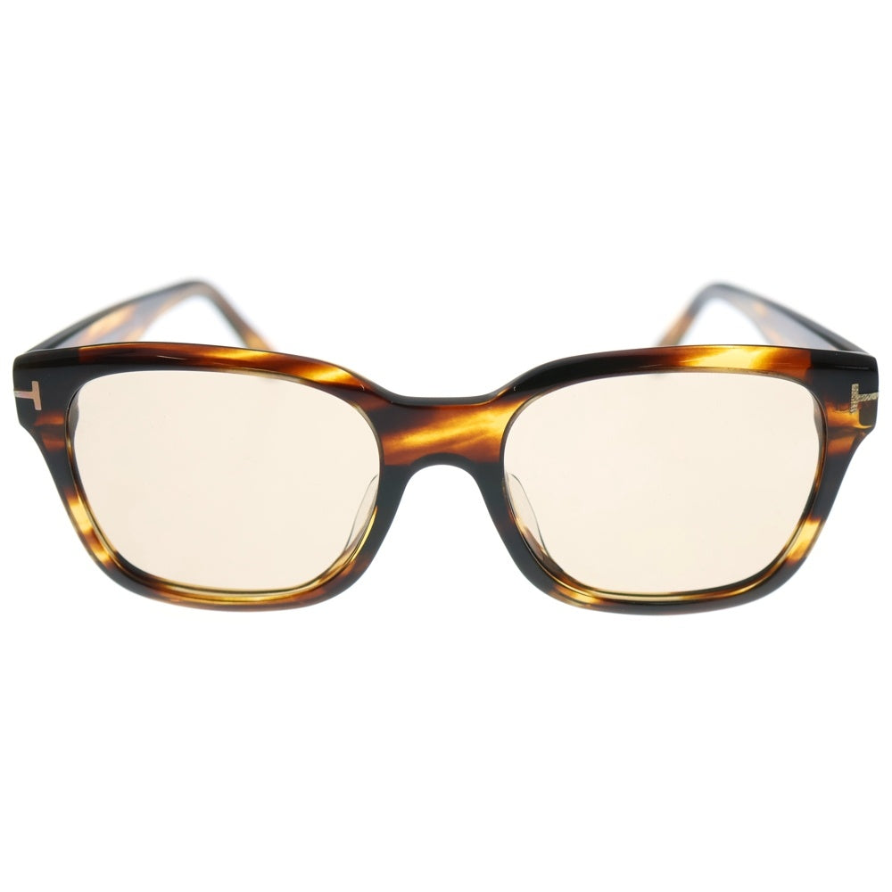 TOM FORD(トムフォード) ウェリントンフレーム カラーレンズ サングラス アイウェア メガネ 眼鏡 ブラウン TF5535-F-B