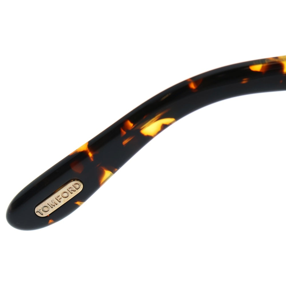 TOM FORD(トムフォード) August スクエアフレーム カラーレンズ サングラス アイウェア メガネ 眼鏡 ブラウン/ブラック TF678-F