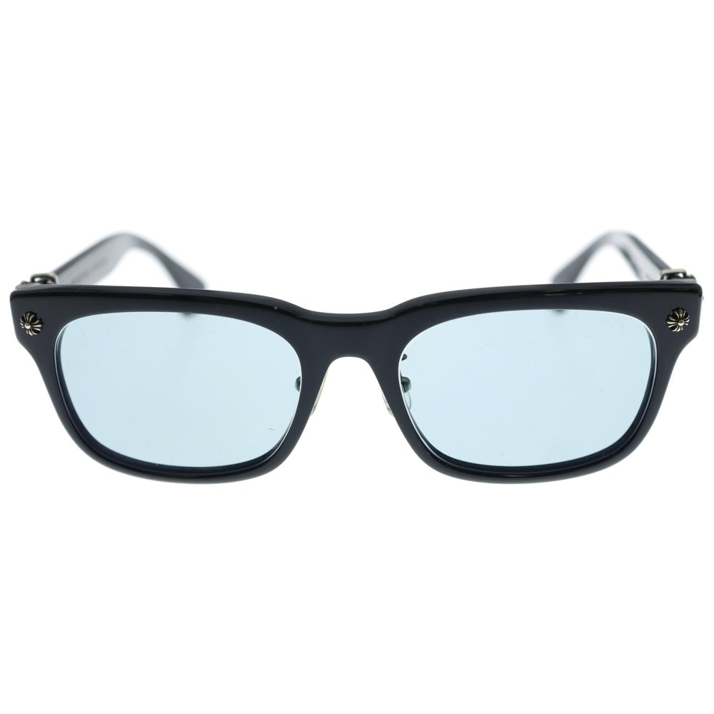 CHROME HEARTS(クロムハーツ) VAGILANTE CHプラステンプル ウェリントンフレーム サングラス アイウェア メガネ 眼鏡 ブラック