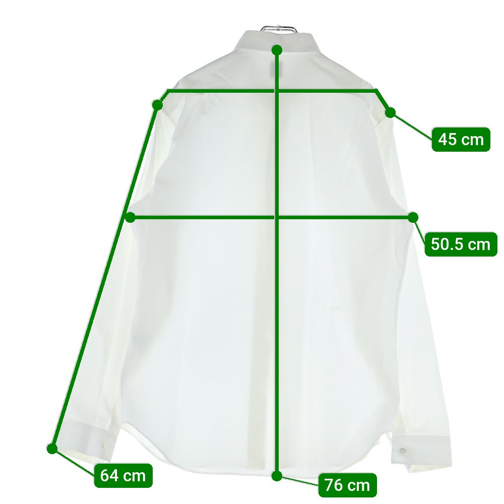 Berluti(ベルルッティ) スクリット カリグラフィー 総柄 コットン 長袖シャツ ホワイト R17HTL50CANA