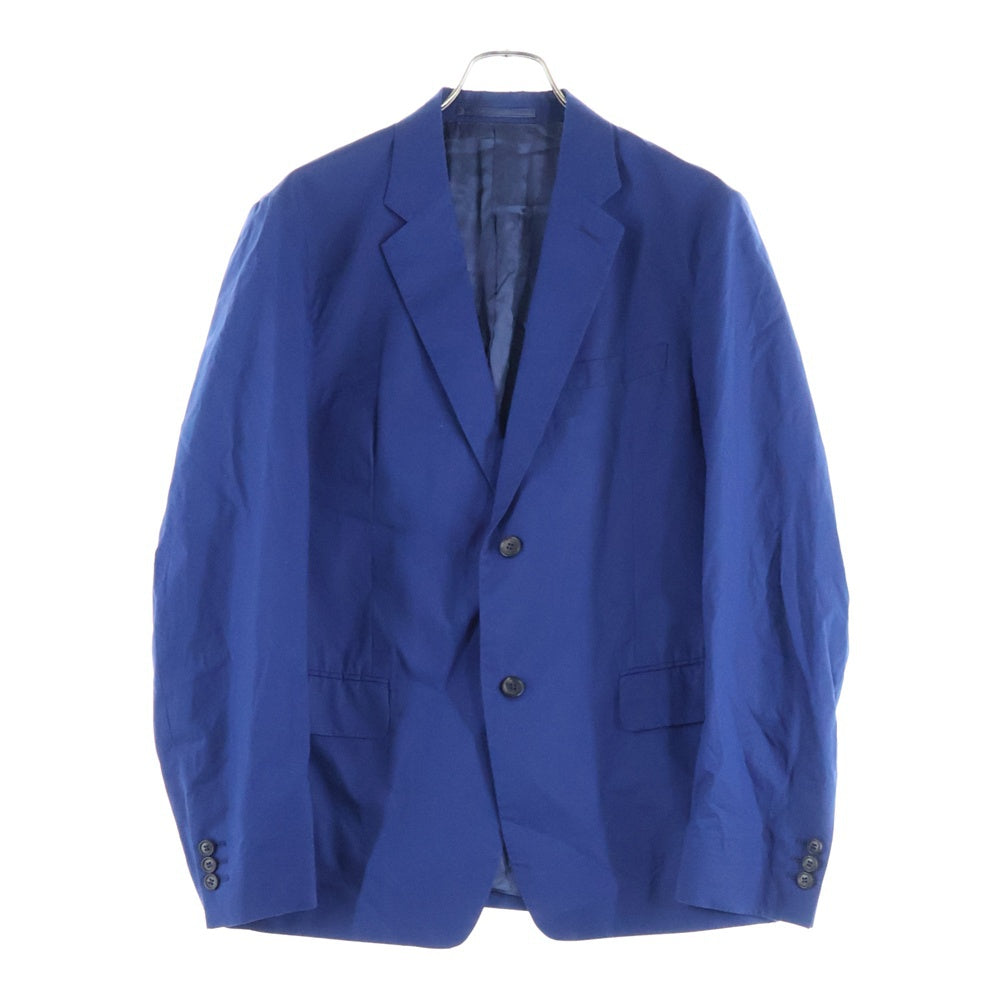 PRADA(プラダ) コットン 2B シングル テーラードジャケット スラックスパンツ セットアップ ブルー SD020 S121 SPD91 S172