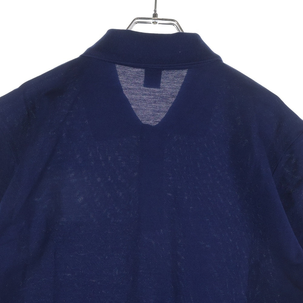 Berluti(ベルルッティ) カリグラフィ コットン 半袖ポロシャツ ネイビー R15JPS30CAKW