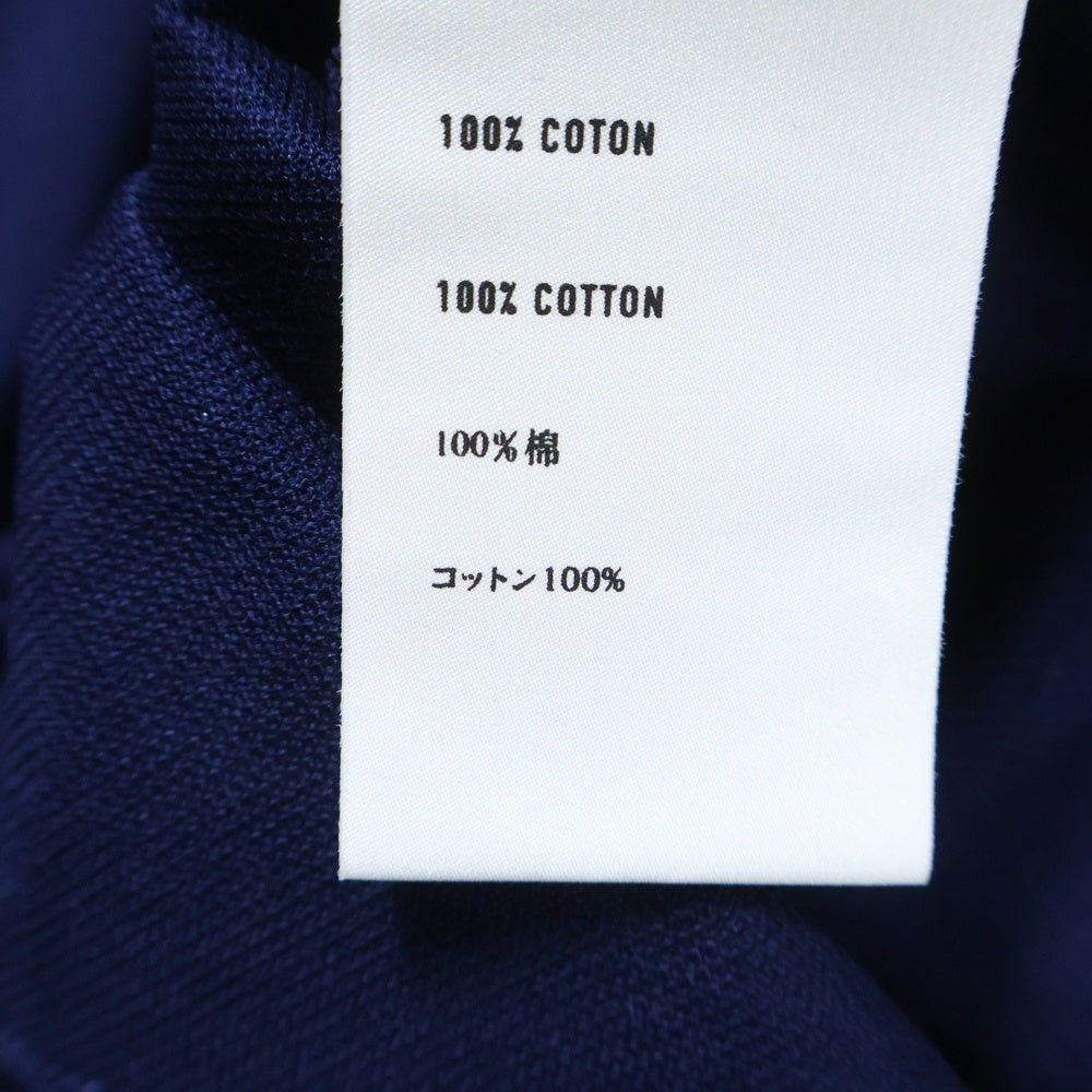 Berluti(ベルルッティ) カリグラフィ コットン 半袖ポロシャツ ネイビー R15JPS30CAKW