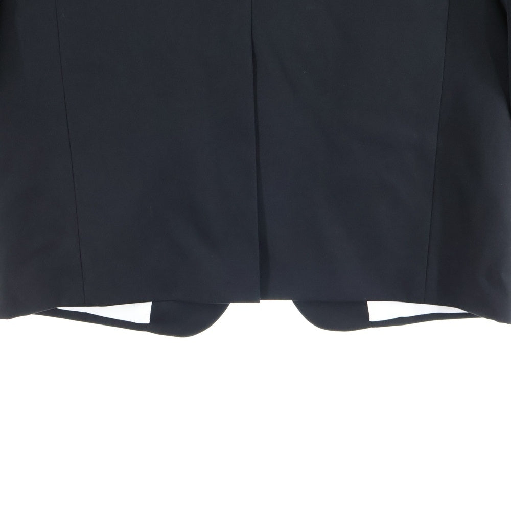 Calvin Klein(カルバンクライン) 205W39NYC ラフシモンズ期 ウール 2B シングル テーラードジャケット ブラック 92MWJB43