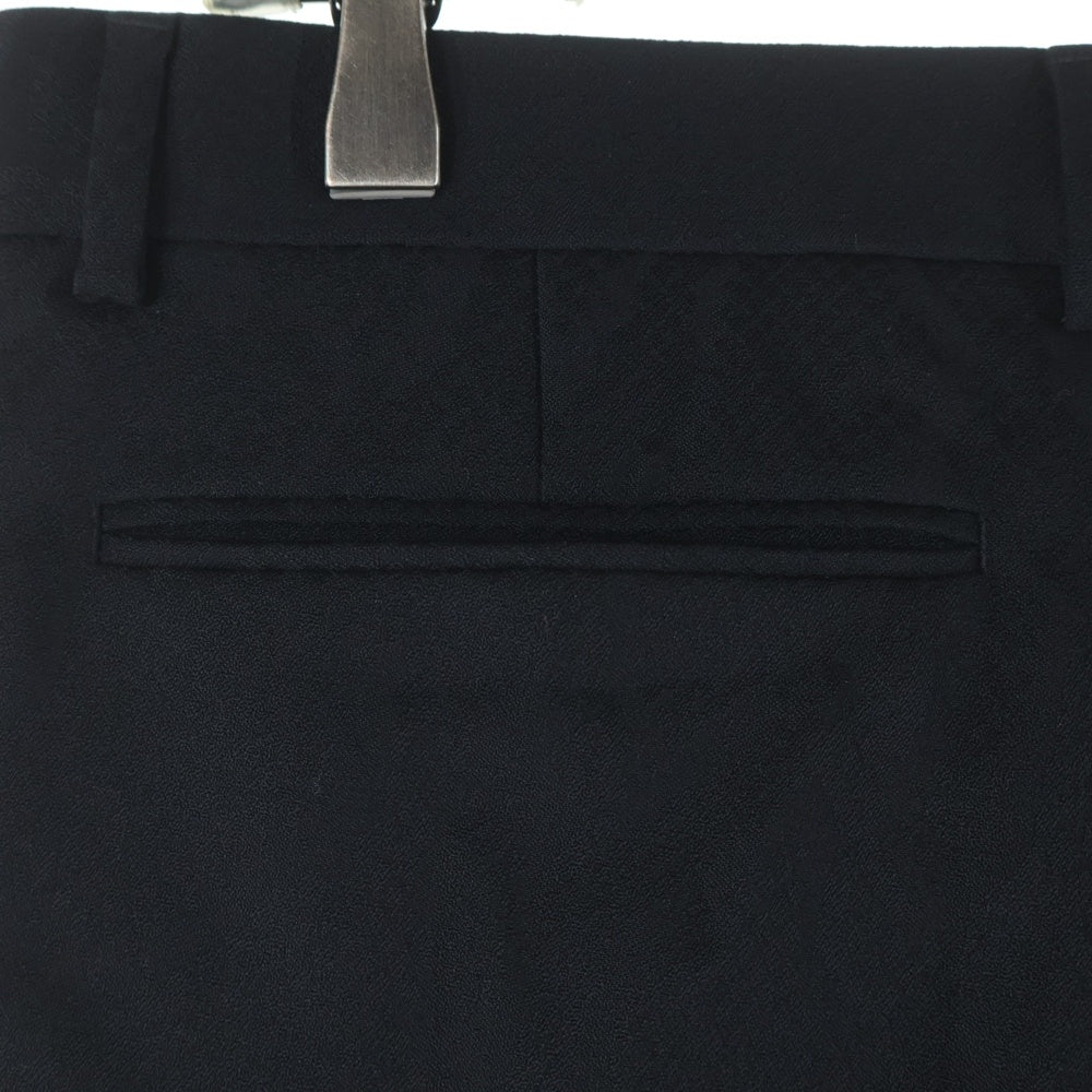 DIOR(ディオール) 19AW パイソン柄 ウール スラックスパンツ ブラック