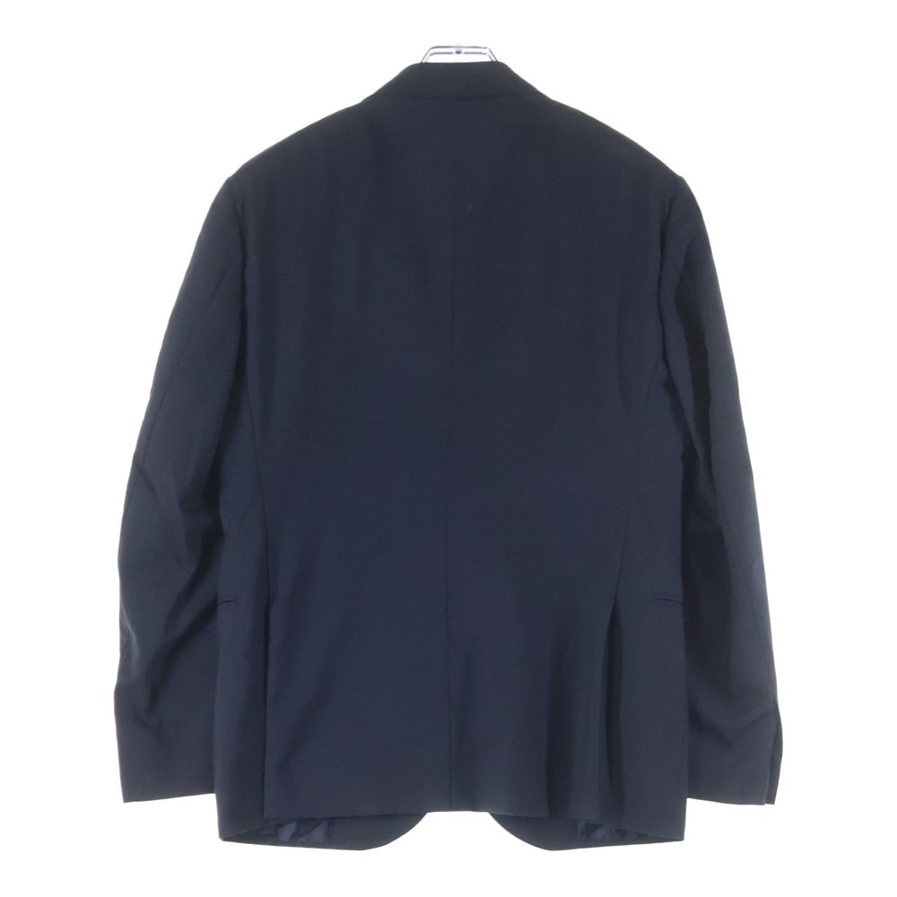 LOUIS VUITTON(ルイヴィトン) 18SS GASTON FIT ガストンフィット ウール ピークドラペル 2B テーラードジャケット ウール スラックスパンツ セットアップスーツ ネイビー RM181F FHL HECF4E