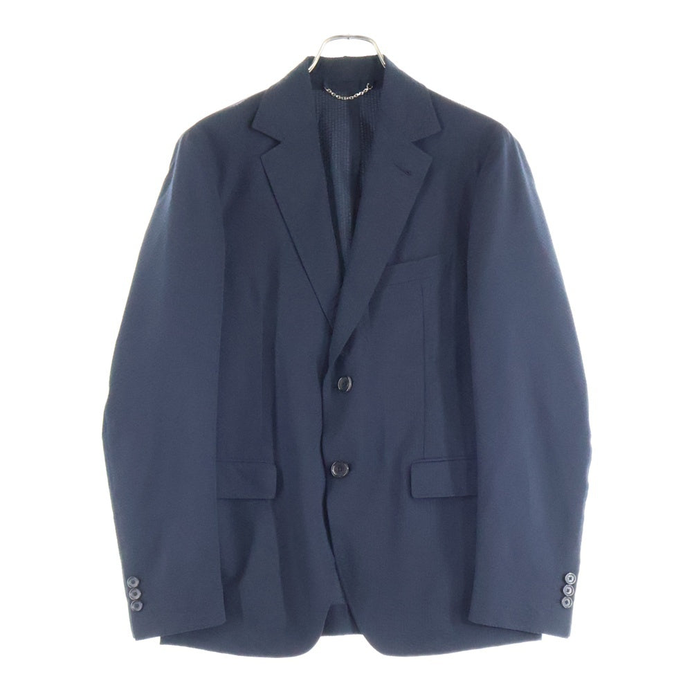 LOUIS VUITTON(ルイヴィトン) 18SS ポリエステル シアサッカー 2B テーラードジャケット ブラック RM181M DYZ HEJ20E